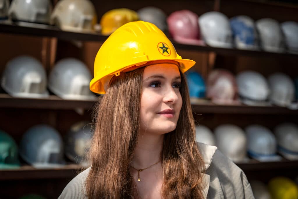 Portraits von Frauen 7 Frau auf Arbeit